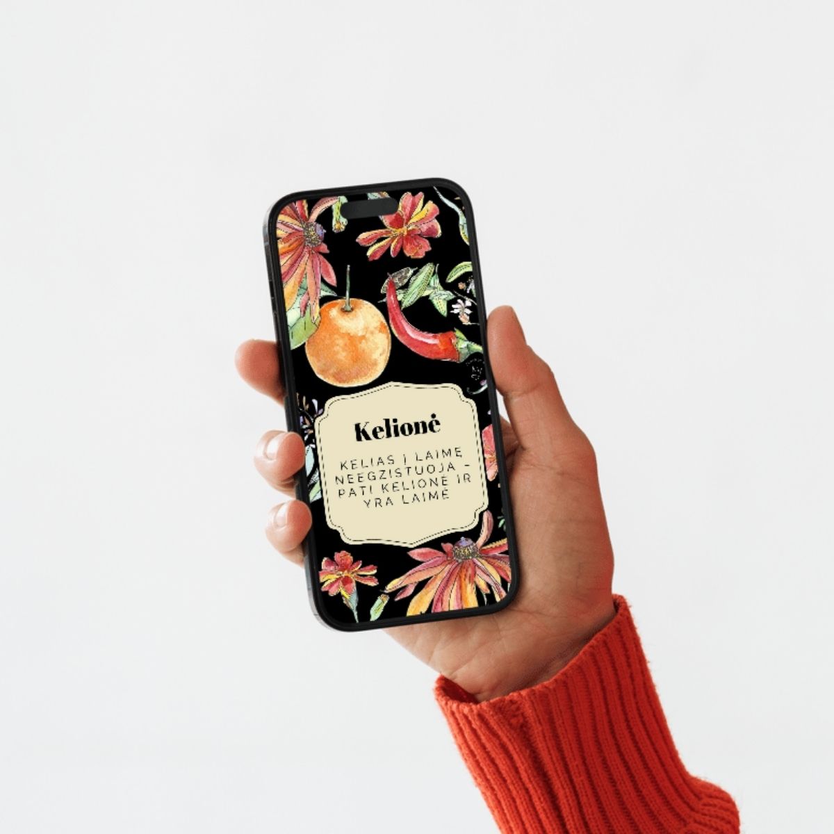 Telefono ekrano užsklandos su afirmacijomis – 21 įkvepiantis fonas - Image 3