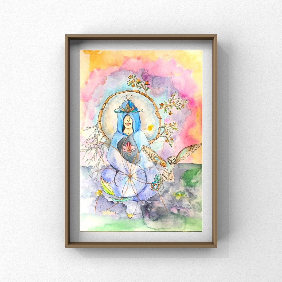 Pasaulio Motina – giclée printas - Image 4