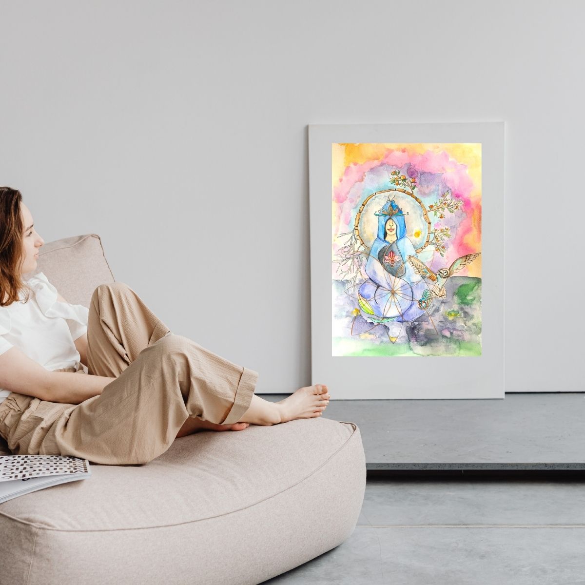 Pasaulio Motina – giclée printas - Image 3