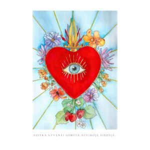 Atvira širdis – autorinė meno spauda