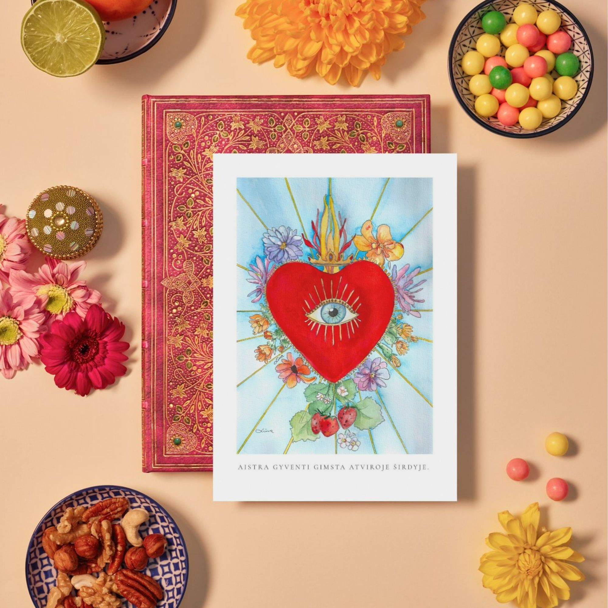 Atvira širdis – autorinė meno spauda - Image 9