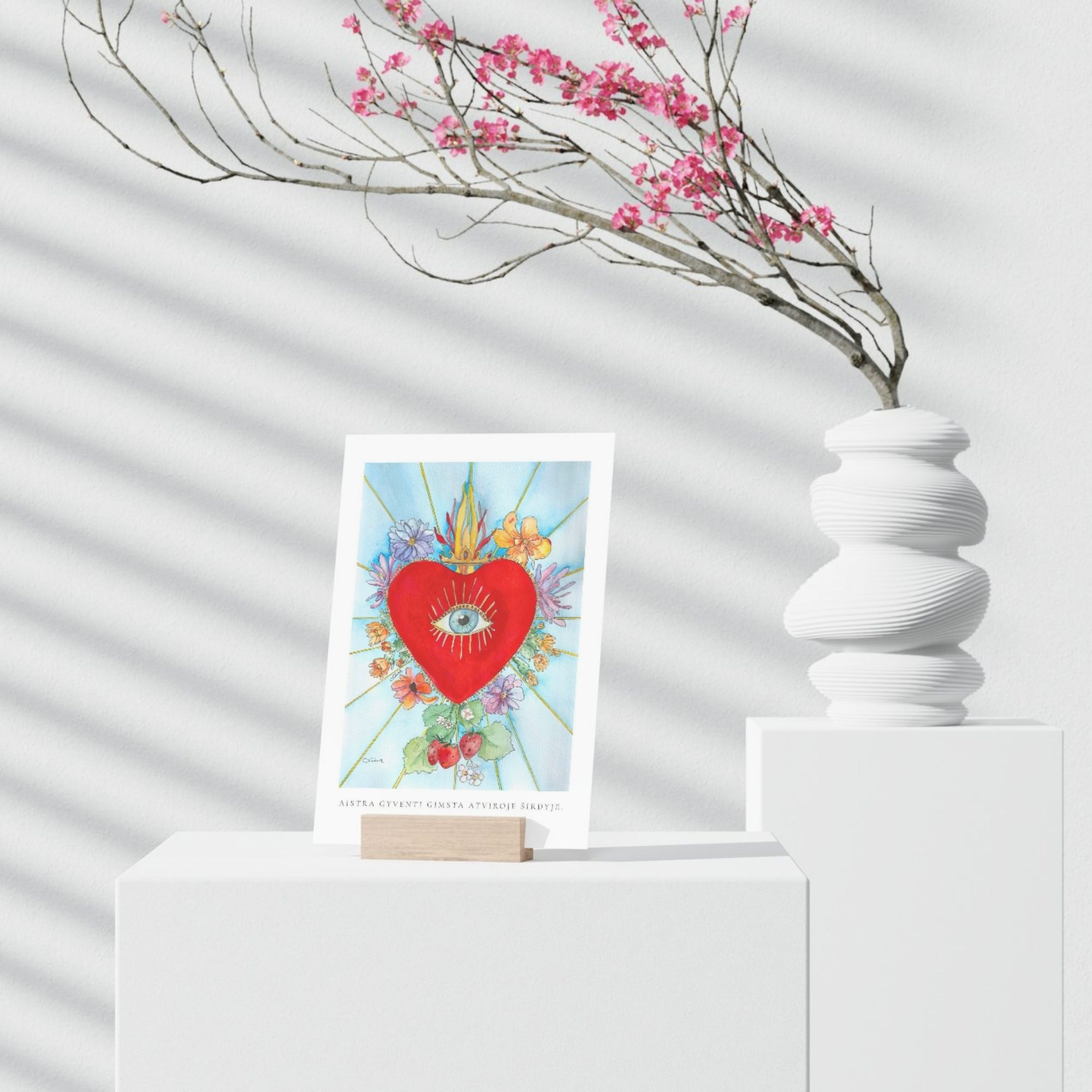 Atvira širdis – autorinė meno spauda - Image 5