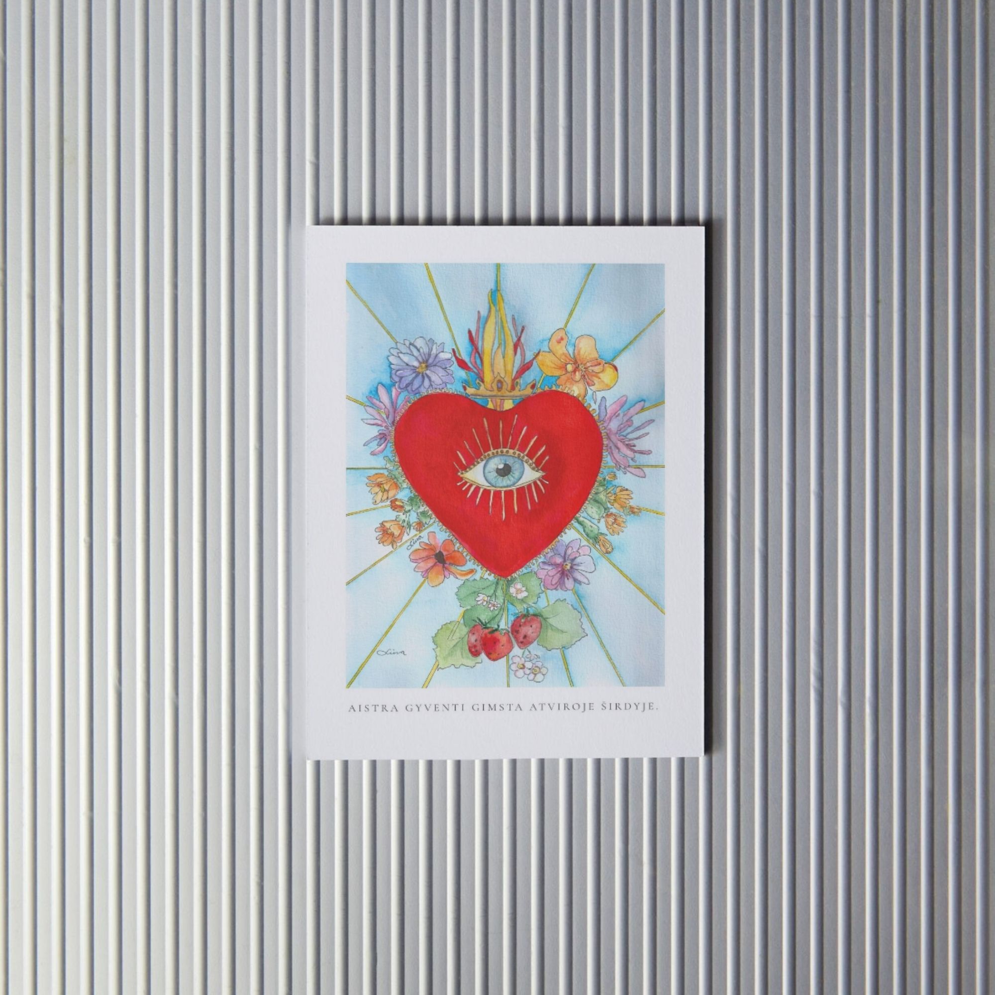 Atvira širdis – autorinė meno spauda - Image 10