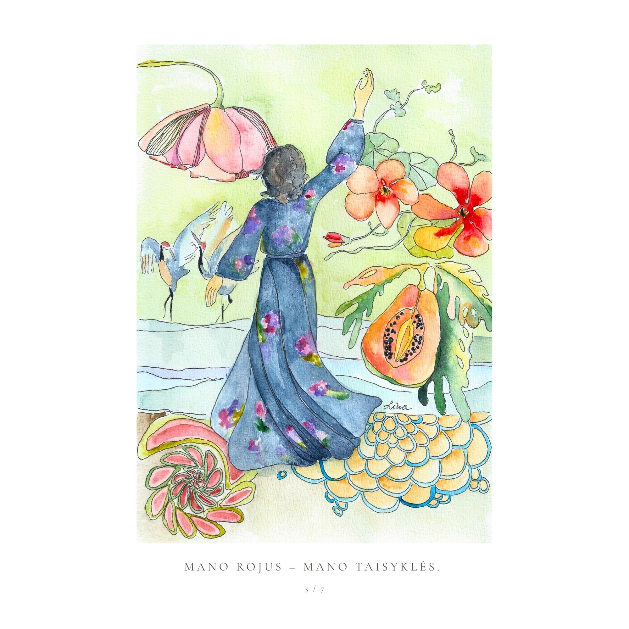 7 iliustruoti atvirukai – „Į save sugrįžk“ - Image 12