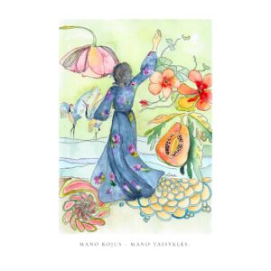 Mano rojus – mano taisyklės – autorinė meno spauda