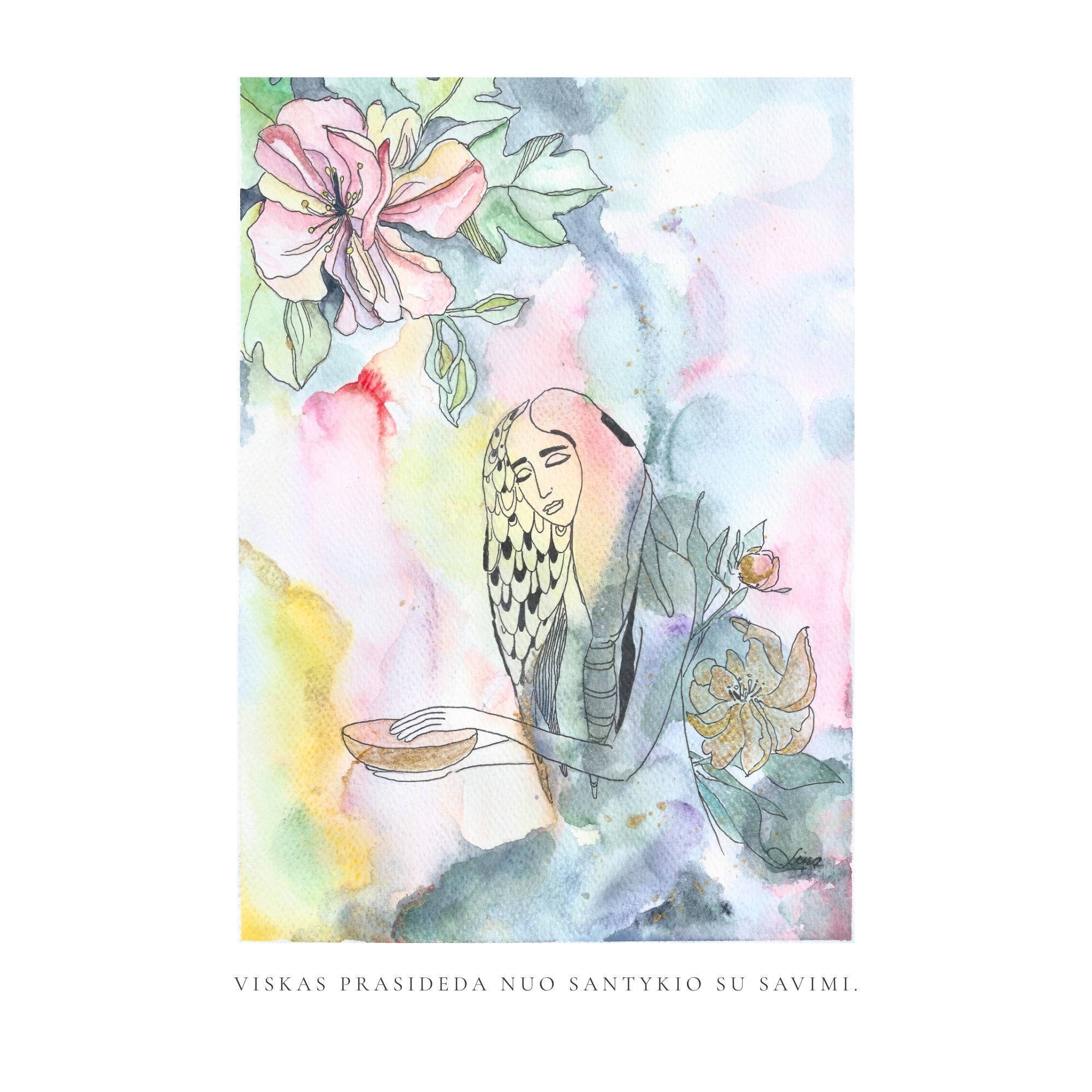 Santykis su savimi – autorinė meno spauda