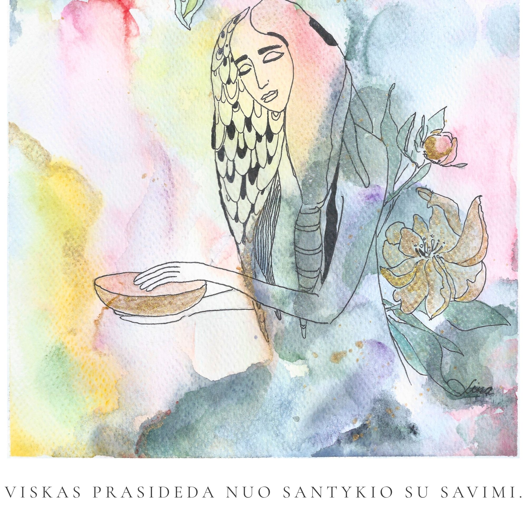 Santykis su savimi – autorinė meno spauda - Image 2